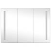 LED Bathroom Mirror Cabinet 89x14x62 cm