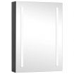 LED Bathroom Mirror Cabinet 50x13x70 cm