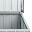 Garden Storage Box Grey 109x67x65 cm