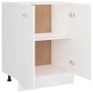 Bottom Cabinet White 60x46x81.5 cm Chipboard