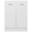 Bottom Cabinet White 60x46x81.5 cm Chipboard