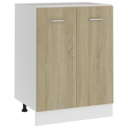 Bottom Cabinet Sonoma Oak 60x46x81.5 cm Chipboard