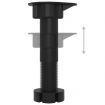 Sink Bottom Cabinet Black 80x46x81.5 cm Chipboard