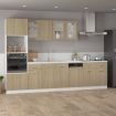 Drawer Bottom Cabinet Sonoma Oak 80x46x81.5 cm Chipboard