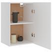 Hanging Cabinet White 39.5x31x60 cm Chipboard