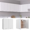 Hanging Cabinet White 60x31x60 cm Chipboard