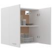 Hanging Cabinet White 60x31x60 cm Chipboard