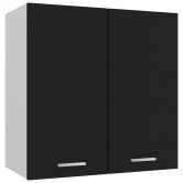 Hanging Cabinet Black 60x31x60 cm Chipboard