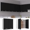 Hanging Cabinet Black 60x31x60 cm Chipboard