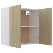 Hanging Cabinet Sonoma Oak 60x31x60 cm Chipboard