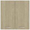 Hanging Cabinet Sonoma Oak 60x31x60 cm Chipboard