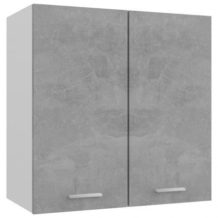 Hanging Cabinet Concrete Grey 60x31x60 cm Chipboard