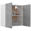 Hanging Cabinet Concrete Grey 60x31x60 cm Chipboard