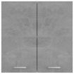 Hanging Cabinet Concrete Grey 60x31x60 cm Chipboard