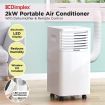 Dimplex 2kW Portable Air Conditioner with Dehumidifier DCPAC07C