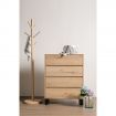 Coogee Oak 4 Drawer Chest