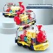 Electric Universal Gear Train Toy Set With Light And Music