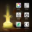 Miner Sword  7 Colors Changing Lamp Touch Control,Christmas Birthday Gifts for Children Kids