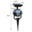 Outdoor Solar Rotating Color Projection Lamp Solar Lamp For Garden Decoration Lawn Lamp