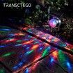 Outdoor Solar Rotating Color Projection Lamp Solar Lamp For Garden Decoration Lawn Lamp
