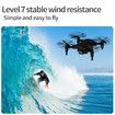 4KMP HD Camera  Mini WiFi FPV with HD Camera Altitude Hold Mode Foldable Dual Batteries