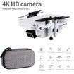 4KMP HD Camera  Mini WiFi FPV with HD Camera Altitude Hold Mode Foldable Dual Batteries