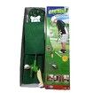 Mini Golfers Indoor  Outdoor Golf Kit Game Course Golf man in Col Green