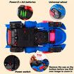 Transforming Dinosaur 2 in 1 Automatic Transformer Dino Cars with LED Light COL.Blue