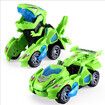 Transforming Dinosaur 2 in 1 Automatic Transformer Dino Cars with LED Light COL.Green