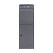 Letterbox Freestanding Weatherproof Parcel Mailbox Delivery Postbox Drop Box