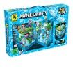 898Pcs Minecraft Building Block Hidden Depths Scene Compatible Lego with Lighting Kit