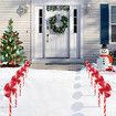 Solar Christmas Candy Cane Lights Solar Lawn Lamp Outdoor LED Christmas Decor Garden Pathway Markers Candy Lights