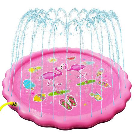 170CM Baby Toys Water Mat Children's mat Summer Beach Inflatable Spray Water Cushion Outdoor Lawn  Playmat