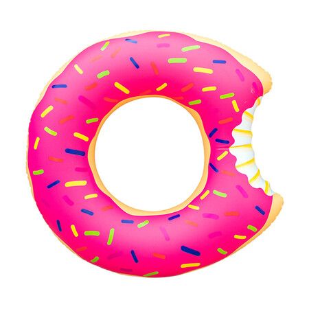 Water Inflatable Toy Float Row Donut Swimming Ring PVC Sports Swimming Ring For Children