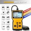 Car OBD2 Scanner Code Reader Engine Fault Code Reader Scanner CAN Diagnostic Scan Tool for All OBD II Protocol Cars Since 1996  Yellow