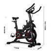 Genki Magnetic Exercise Bike Indoor Cycling Stationary Spin Bicycle Home Gym Cardio Training