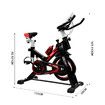 Genki Indoor Cycling Exercise Bike Stationary Spin Bicycle Shock Absorbing Training Red