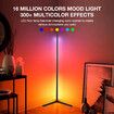 RGB LED Floor Lamp Light Corner Standing Lighting Remote Control for Bedroom Living Room 158CM