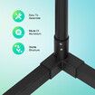 RGB LED Floor Lamp Light Corner Standing Lighting Remote Control for Bedroom Living Room 158CM