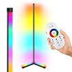 RGB LED Floor Lamp Light Corner Standing Lighting Remote Control for Bedroom Living Room 158CM
