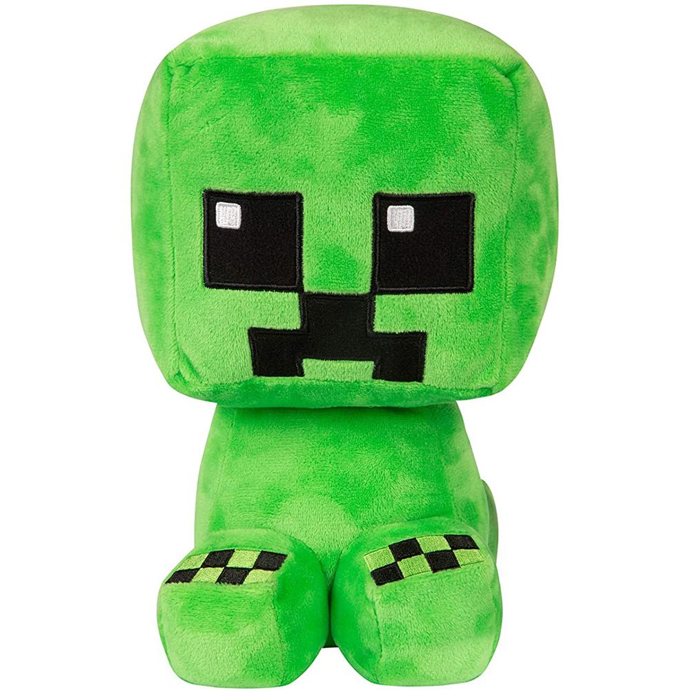 Minecraft Crafter Creeper Plush Stuffed Toy, Green | Crazy Sales