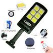 Solar Lamp Floodlight Reflector 120LED PIR Motion Sensor Outdoor Street Waterproof Wall Garden