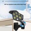 LED Garden Light Solar Powered Outdoor Wall Mount Waterproof Lamp Outside Pathway Security Motion Sensor Lighting Kit