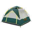 OGL 3 Person Tent Beach Camping Instant Pop Up Shelter Family Sun Shade 215x200x141cm Green White 