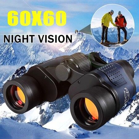 Professional Hunting Binoculars, Night Sight Telescope For Hiking, Travel, Field Work, Forest Fire Protection, HD, 60x60, 3000M