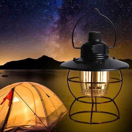 Light USB Camping Lantern Waterproof Pendant Light For Outdoor Camping Backpacking Fishing