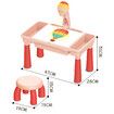 Kids LED Projector Drawing Table Painting Board Projection Desk Toy with Music and Storage