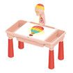 Kids LED Projector Drawing Table Painting Board Projection Desk Toy with Music and Storage