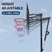 Basketball Hoop Stand System Ring Portable Height Adjustable Fitness Equipment