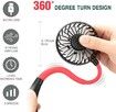 Portable Neck Fans With 3 Speeds Air Flow, 360 Degree Rotatable And Rechargeable For Summer Cooling